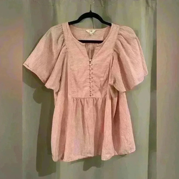 Women’s Pink Terra & Sky Blouse - Picture 1 of 5